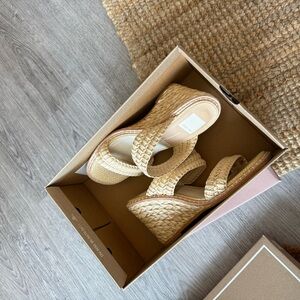 Dolce Vita Tan Wedge Sandals